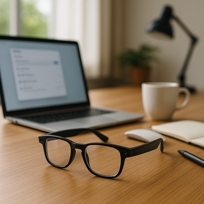AI Vue™ Smart Glasses with Built-in Camera